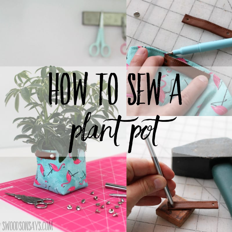 Fabric Scraps | Round Fabric Basket Tutorial