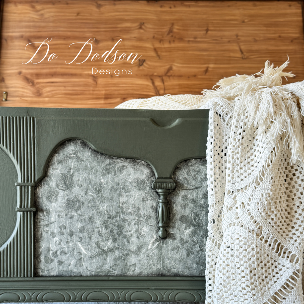 Vintage cedar chest refinished into a modern piece with a fresh finish, a furniture makeover