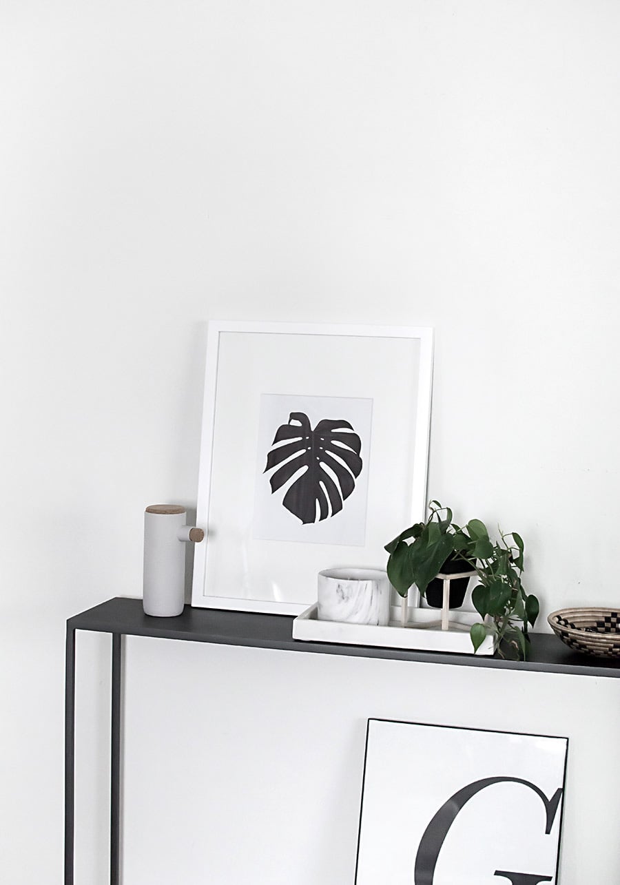 Monstera Leaf Free Printable Wall Art Printable Idea To Try Monstera Leaf Free Printable Wall Art, quick to download and frame today and a look that photographs beautifully