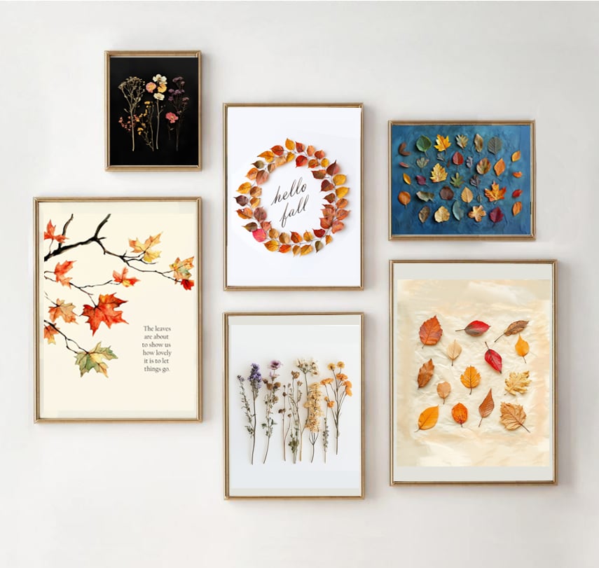 Pressed Leaf Botanical Free Printable Printable Idea To Try Pressed Leaf Botanical Free Printable, quick to download and frame today and a look that photographs beautifully