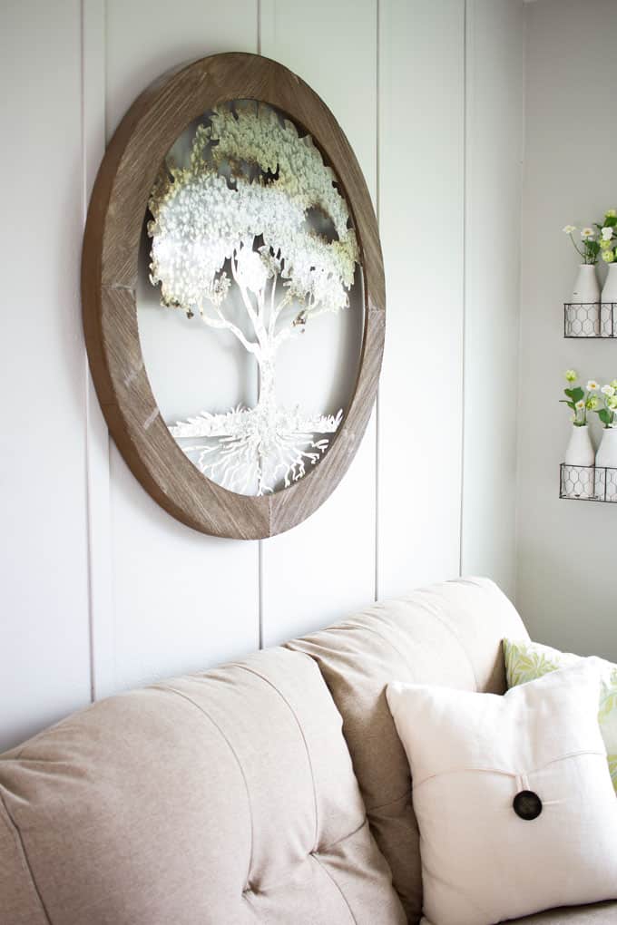 Budget Home Improvement | Temporary Board and Batten Accent Wall