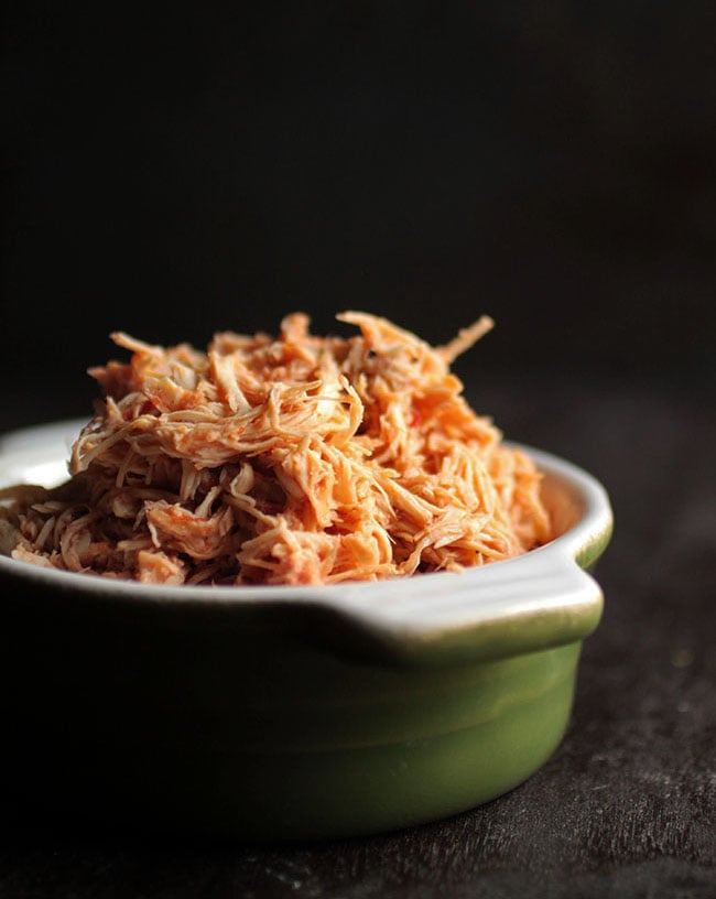 Easy slow cooker salsa chicken recipe, dump and go dinner