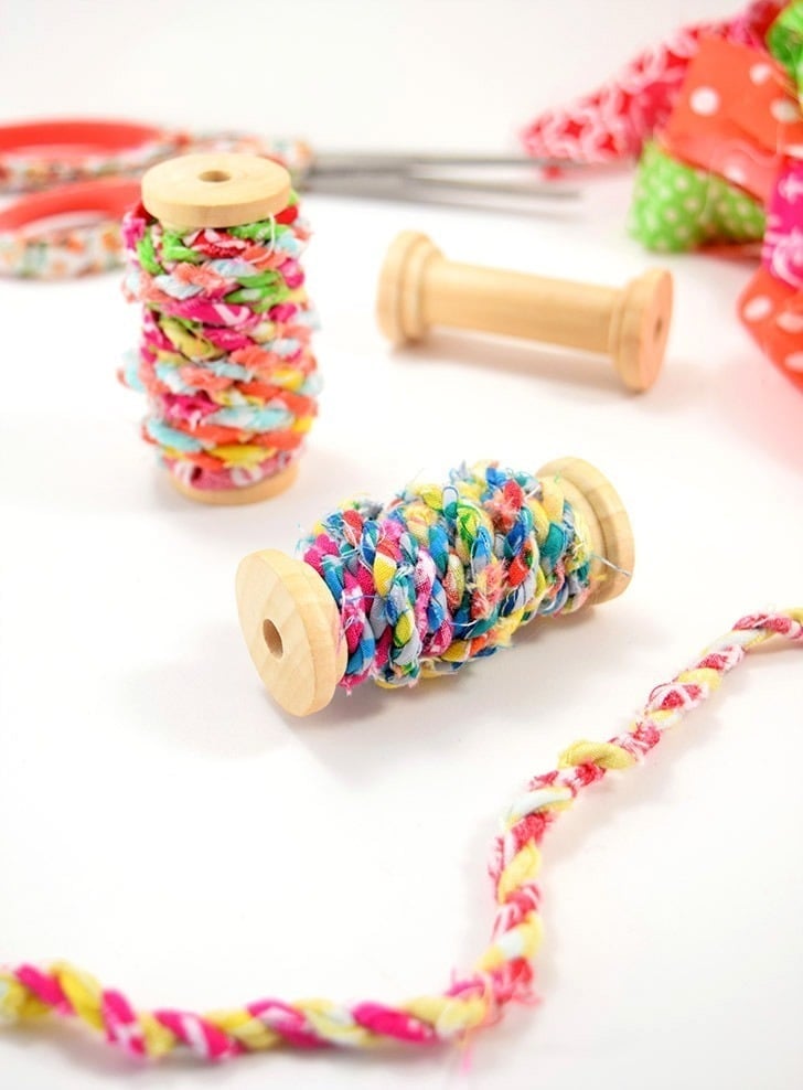 Fabric Scraps | Stash Busting Scrap Fabric Twine Tutorial
