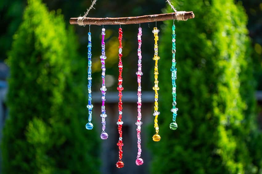 DIY Beaded Wind Chimes, one of the more clever picks on this list and a simple way to make something feel more special