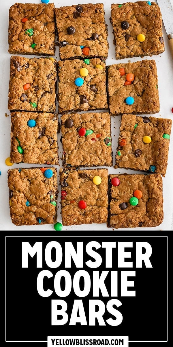 Easy Halloween cookies, kid-friendly baked treat and creative icing inspiration, highlighting monster cookie bar