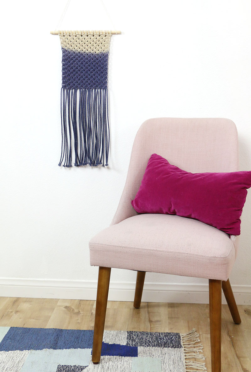 Simple Macrame Wall Hanging, a smart way to give a room a whole new feel and worth the little effort