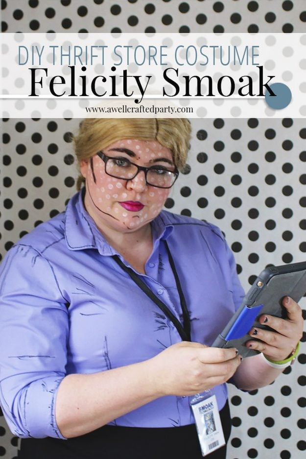 Last Minute DIY Halloween Costumes - Quick Ideas for Adults, Kids and Teens - Felicity Smoak Costume Tutorial